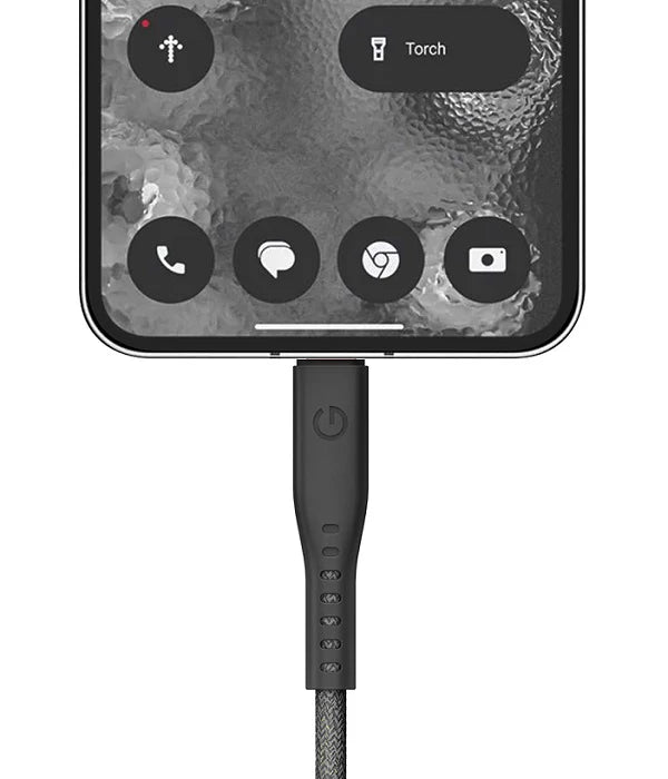 ENERGEA FLOW 10GPBS USB 3.2 GEN 2 C-C CABLE 10GBPS, 240W WITH MCT 2M -BLACK