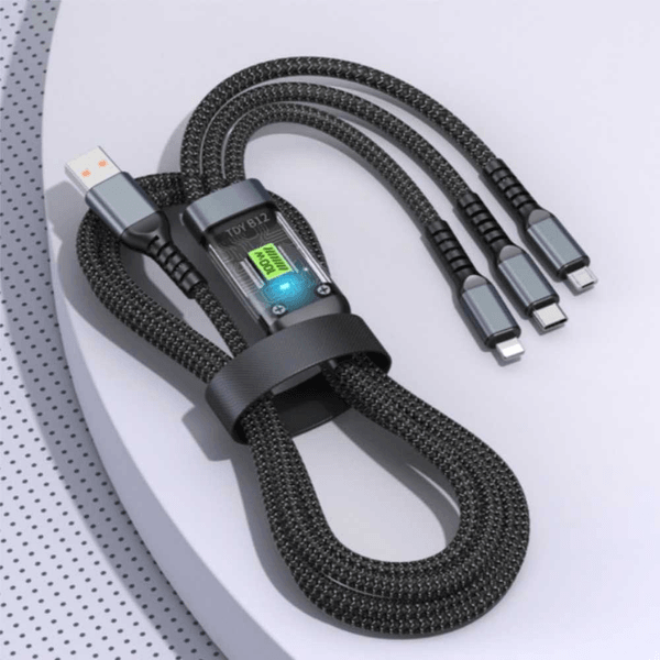 UIDC 8901 Trans 100W Charging Cable with Ultra-Fast Charging
