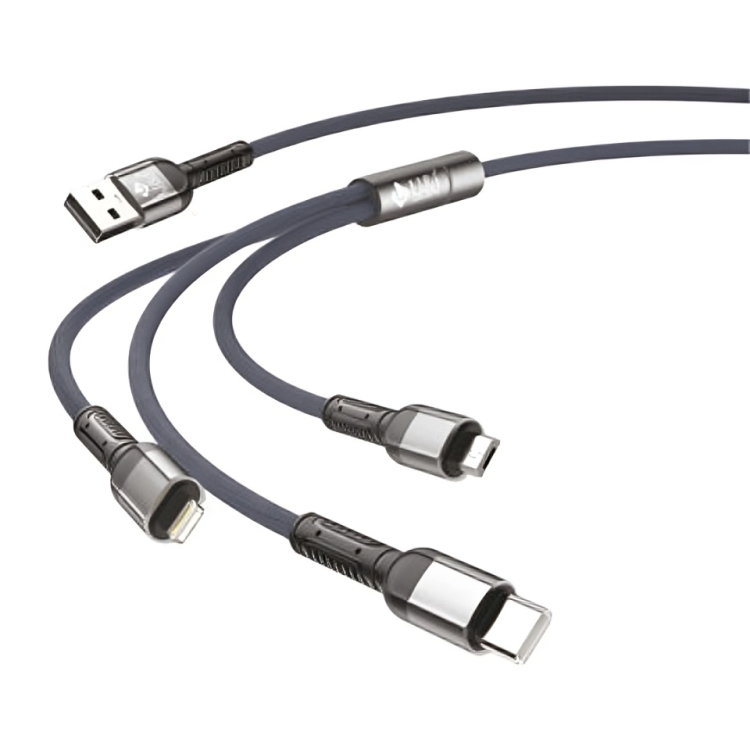 UIDC 6156 Strike Series Charging Cable with Fast Charging Technology