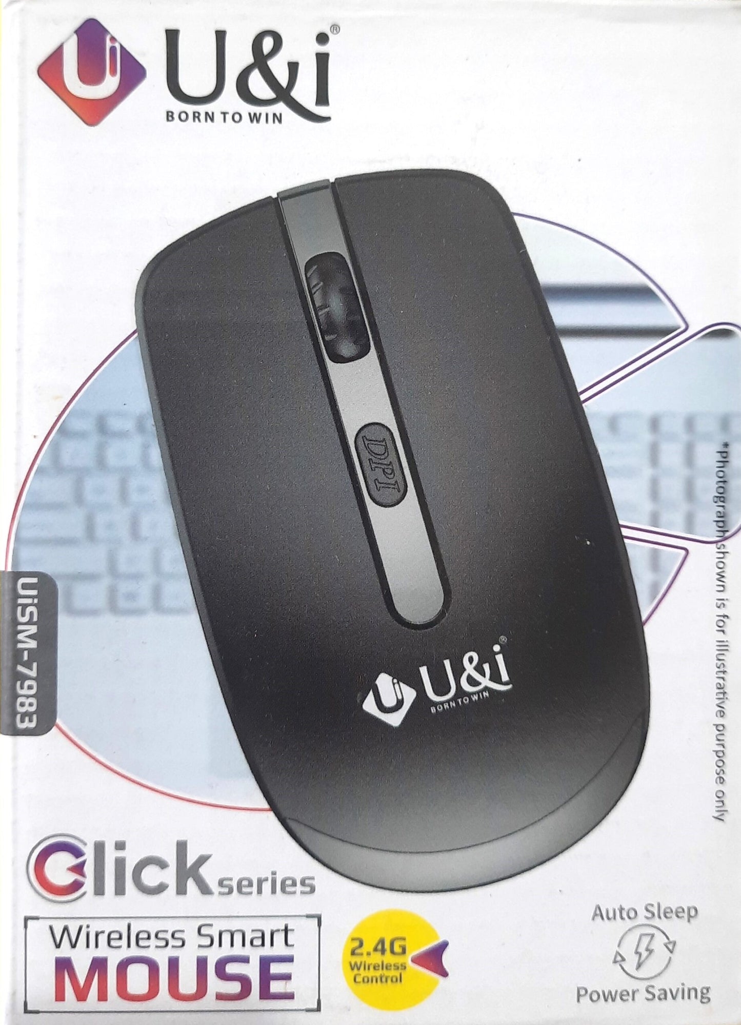 UISM 7983 Click Series Mouse with Outstanding Performance