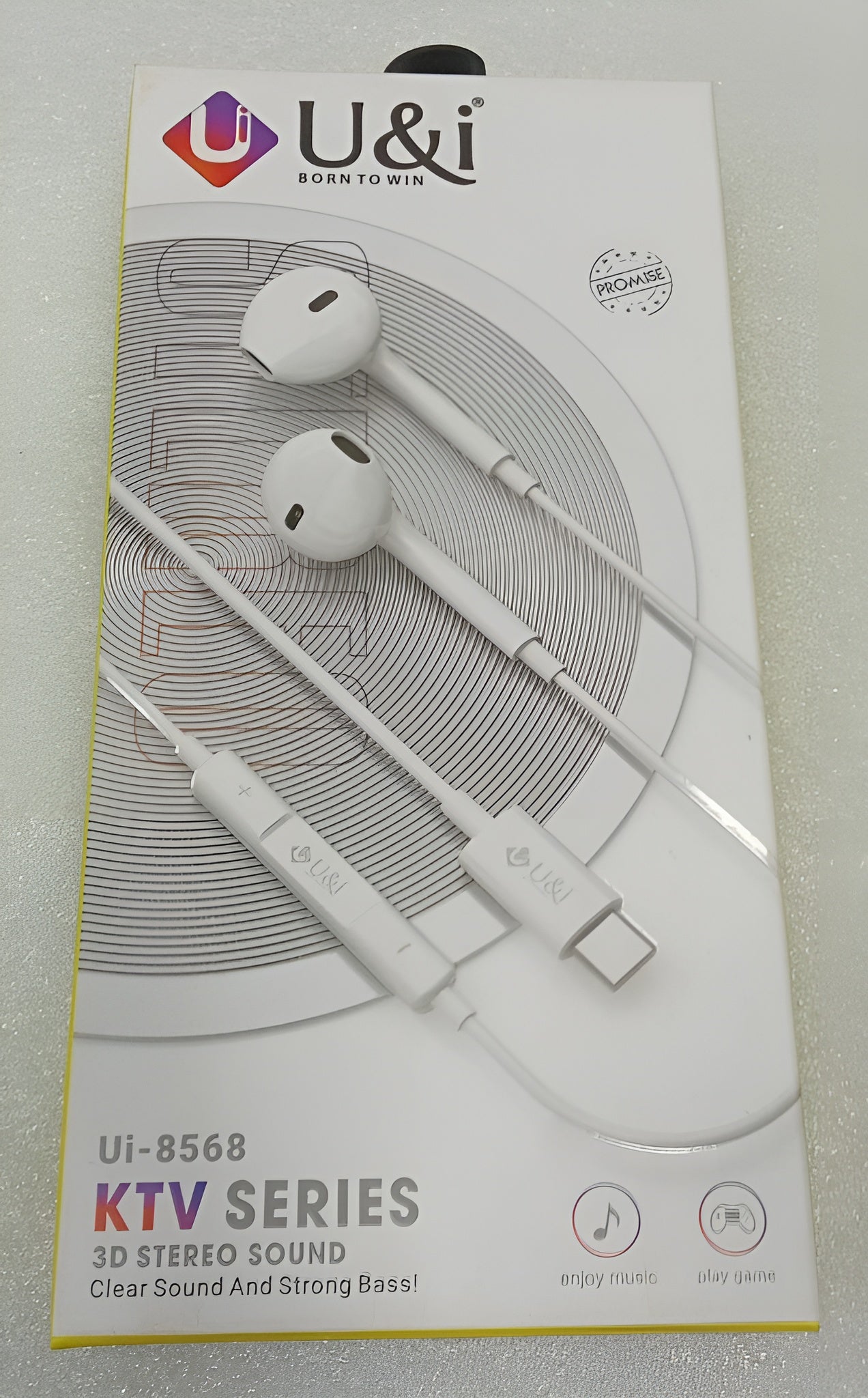 UI 8568 KTV Series Wired Earphones with Outstanding Performance