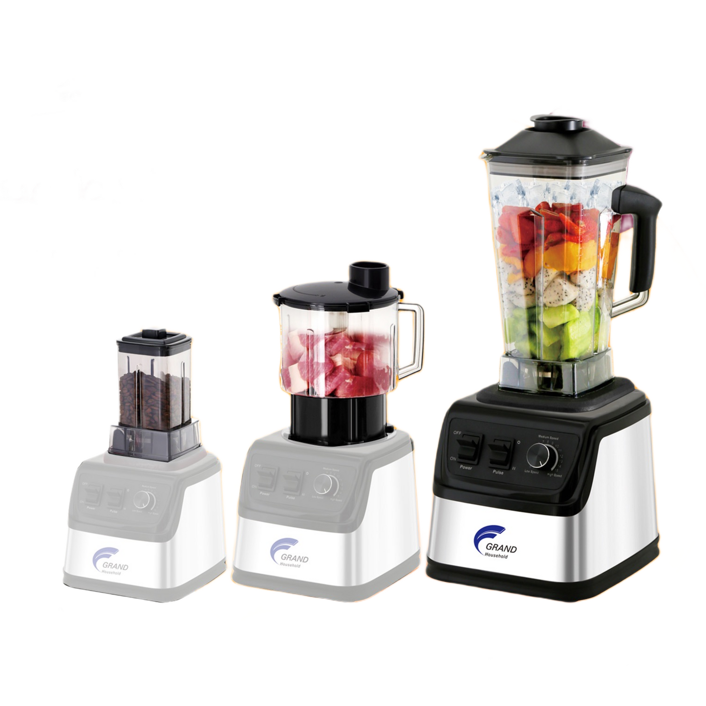 High-Speed Blender 3-in-1 1200W - خلاط 3 في 1 1200 واط