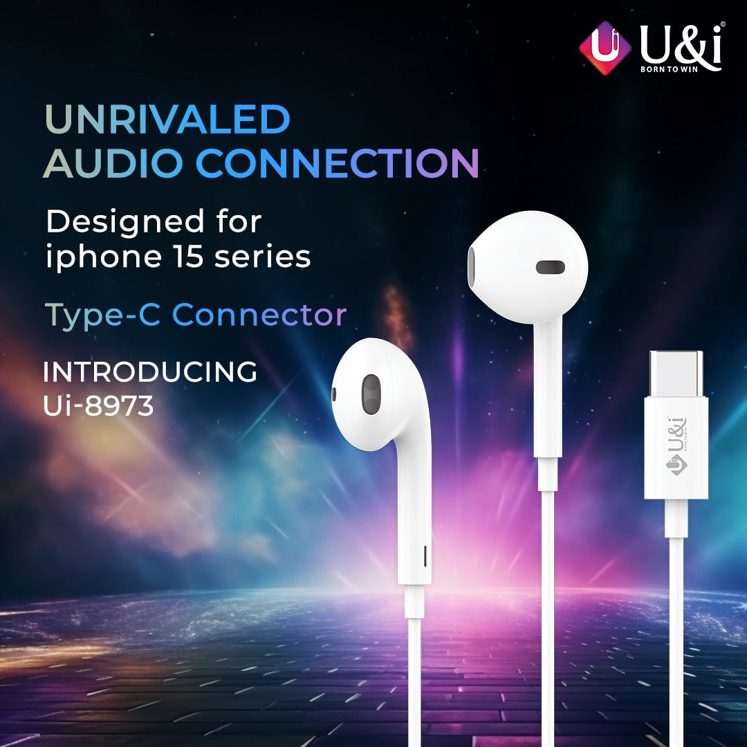 UI 8973 Wired Earphones with Amazing Audio Performance and High Quality