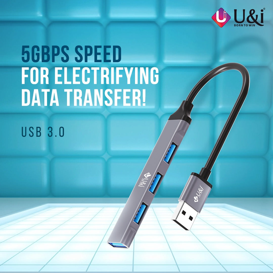 UiGD 8649 USB Hub with Modern Design