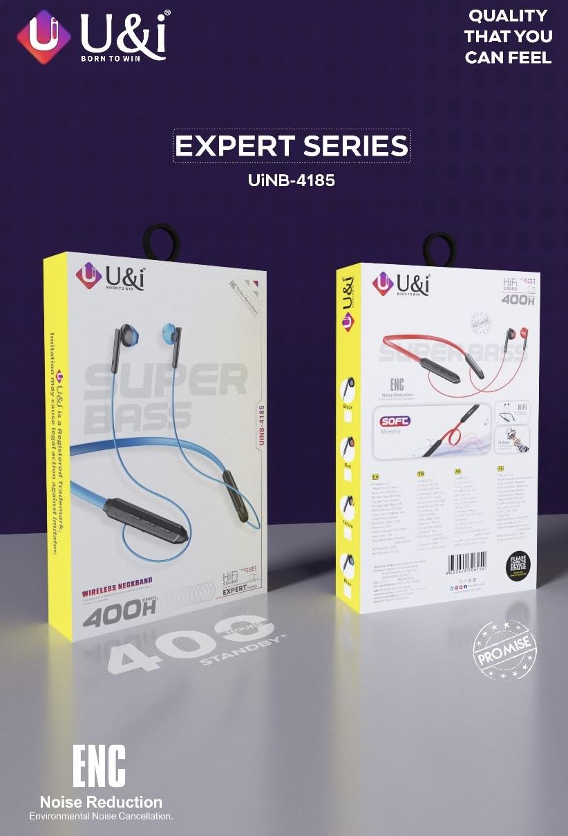 UINB 4185 Expert Series Neckband Earphones with Excellent Performance