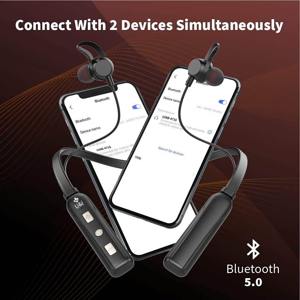 UINB 4716 Budget 6 Series Neckband Earphones with Strong Performance