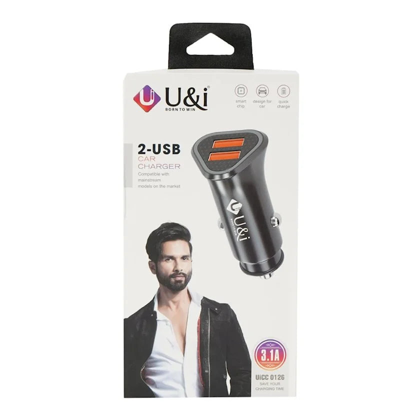 UICC 0126 Car Charger with Fast Charging