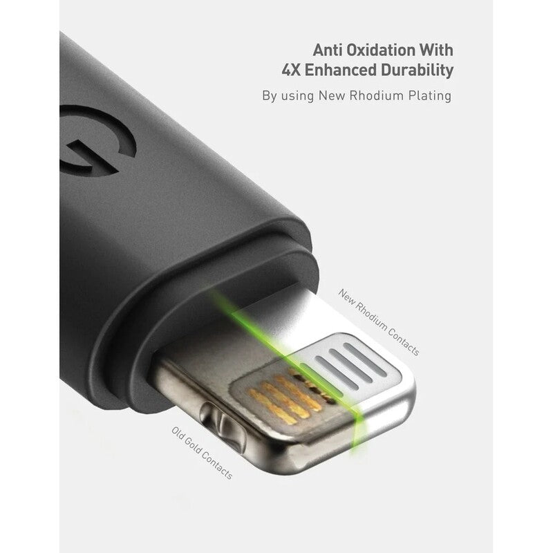 ENERGEA NYLOFLEX CABLE, USB-C TO LIGHTNING C94 MFI 3M – BLACK