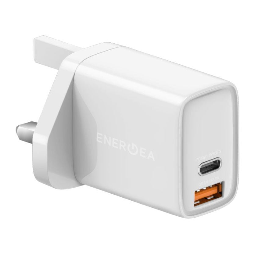 ENERGEA AMPCHARGE PS33, 1C1A PD/PPS WALL CHARGER,33W (UK) - WHITE