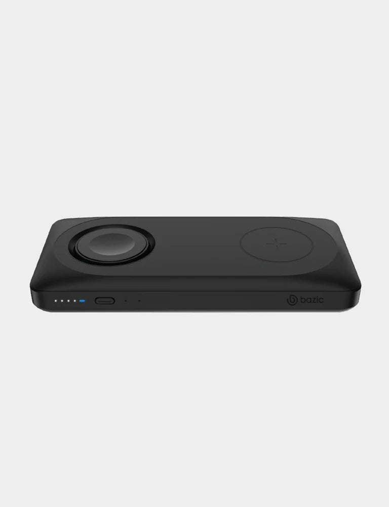 BAZIC GOPOWER MAG, 10000MAH MAGNETIC WIRELESS CHARGING POWER BANK - BLACK