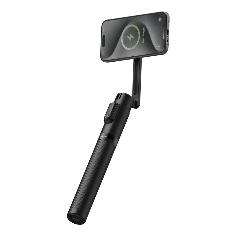 ENEGEA MAGPOD BLUETOOTH SELFIE STICK WITH REMOVABLE CONTROLLER- BLACK