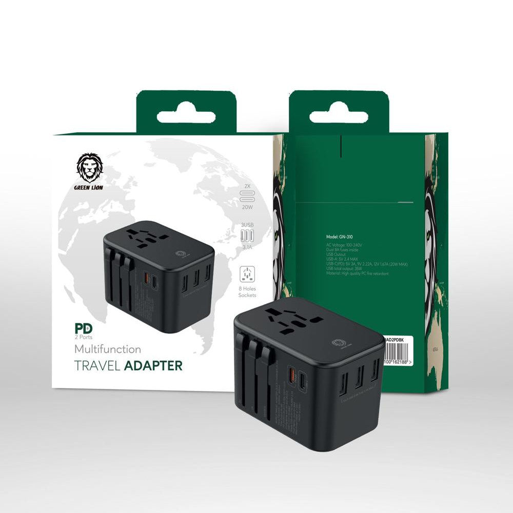 GREEN LION 20W TRAVEL ADAPTER