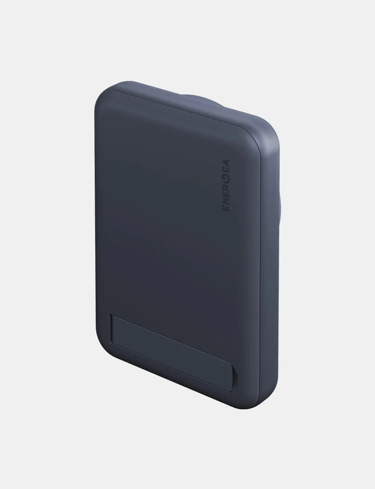 ENERGEA MAGPAC MINI 10000MAH ULTRA SLIM MAGSAFE COMPATIBLE POWER BANK WITH BUILT-IN VIDEO STAND - BLUE
