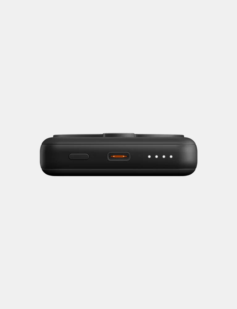 ENERGEA MAGPAC MINI 10000MAH ULTRA SLIM MAGSAFE COMPATIBLE POWER BANK WITH BUILT-IN VIDEO STAND - BLACK