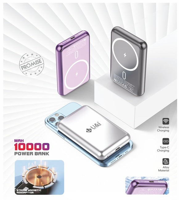 UIPB 2151 Modern Series 10000MAH Power Bank with Reliable Charging