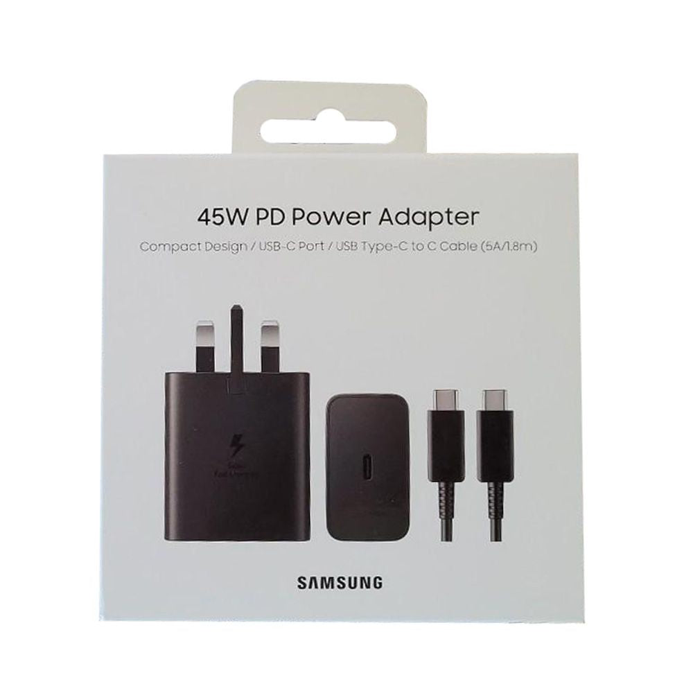 Samsung Travel Adapter 45W with Type C Cable 1.8M Black