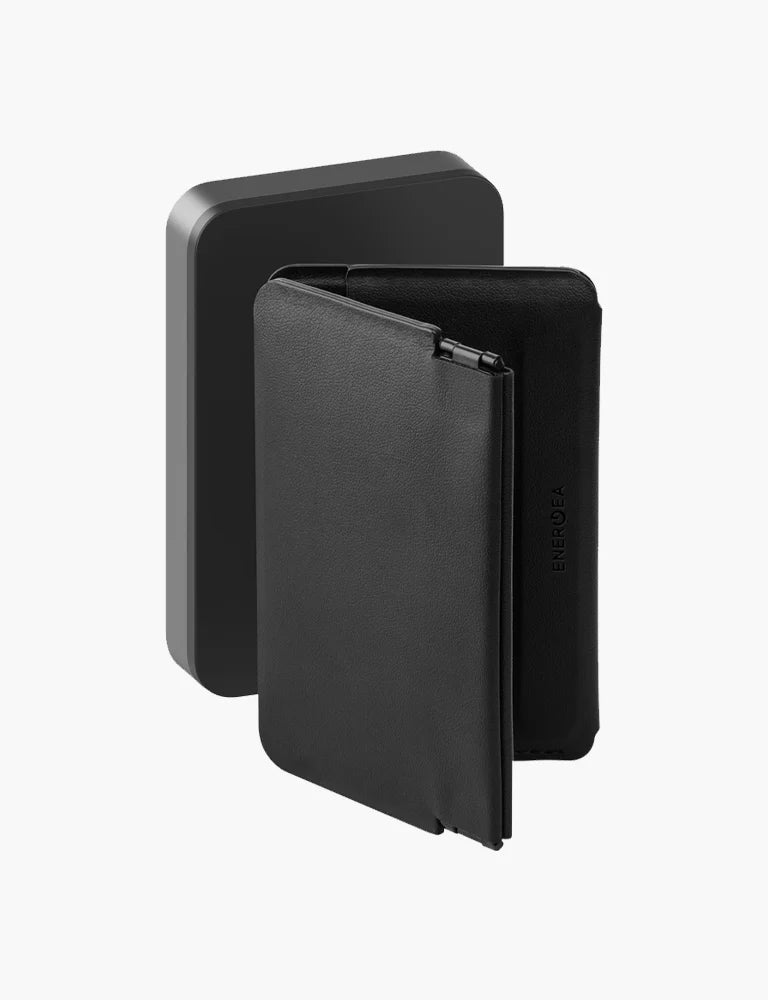 ENERGEA MAGWALLET CASH 10K, 10000MAH MAGPAC PLUS POWER BANK WITH MAGWALLET CASH - GUN/BLK