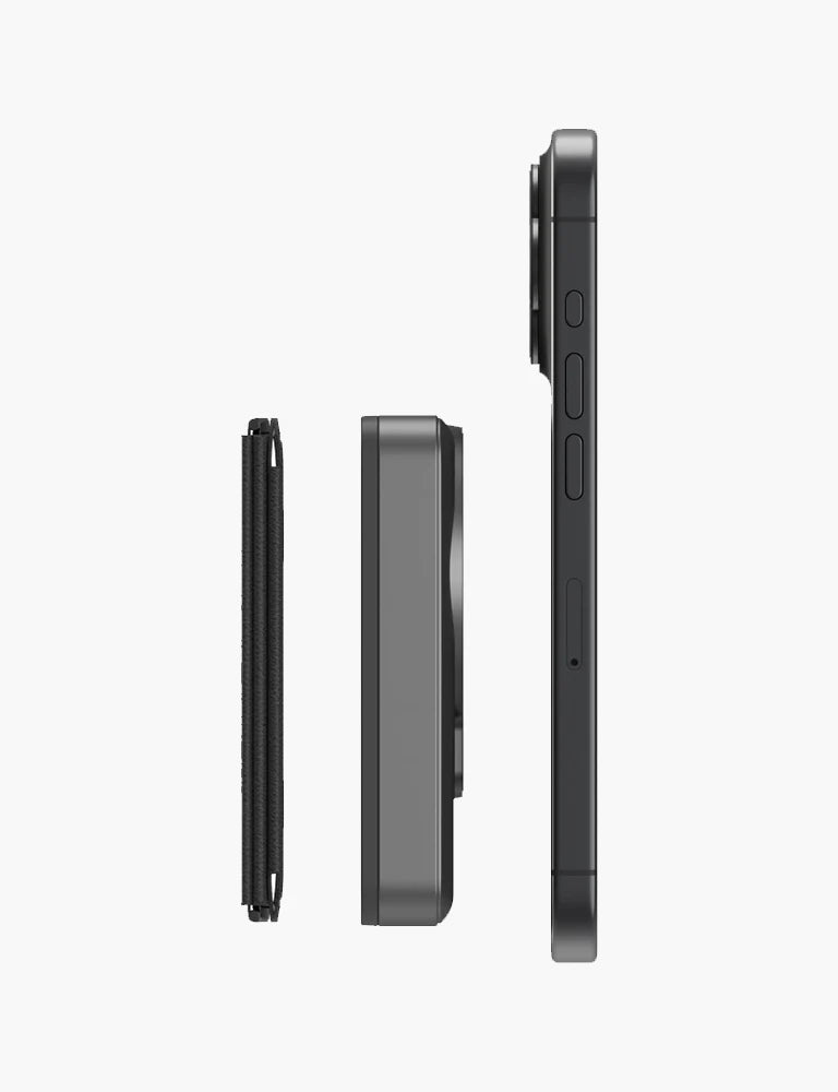 ENERGEA MAGWALLET CASH 10K, 10000MAH MAGPAC PLUS POWER BANK WITH MAGWALLET CASH - GUN/BLK