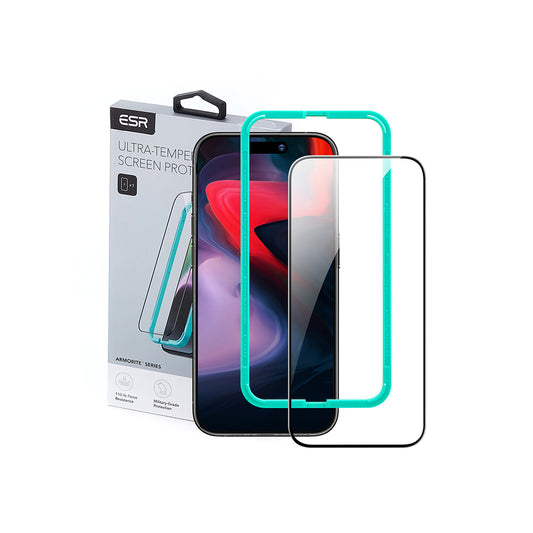 واقي شاشة ESR أرمورايت متوافق مع iPhone 15 Pro Max | ESR Armorite Screen Protector, Compatible with iPhone 15 Pro Max