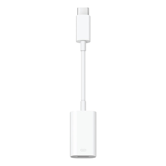 BAZIC GOCHARGE, C-LIGHTNING ADAPTER FOR POWER AND DATA TRANSFER. SUPPORTS CARPLAY - WHITE