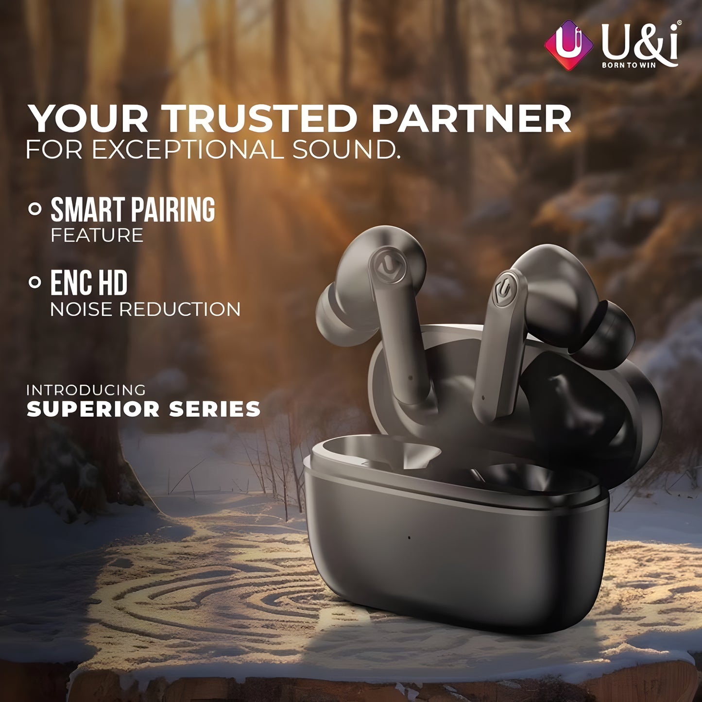 TWS Superior Series 6300 Earbuds with High-Quality Sound