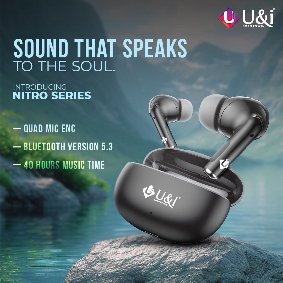 TWS Nitro Series 5400 Earbuds with Clear Sound