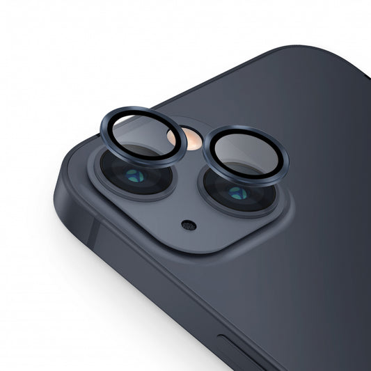 UNIQ OPTIX IPHONE 13 / 13 MINI CAMERA LENS PROTECTOR - MIDNIGHT (BLACK) - يونيك أوبتكس آيفون 13 / 13 ميني حماية عدسة الكاميرا - ميدنايت (أسود)