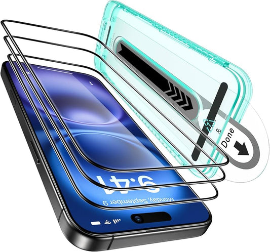 واقي شاشة ESR أرمورايت متوافق مع iPhone 15 Plus | ESR Armorite Screen Protector, Compatible with iPhone 15 Plus