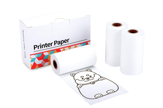 phomemo paper roll white