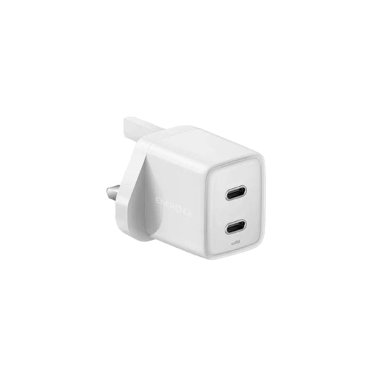 ENERGEA AMPCHARGE GAN40+, 2C PD/PPS WALL CHARGER,40W (UK) - WHITE