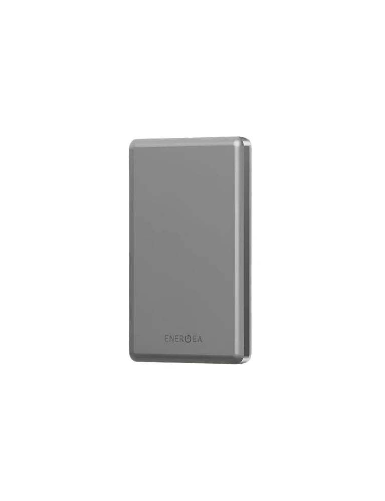 ENERGEA ALUPAC AIR,  5000MAH ULTRA LIGHT ALUMINIUM MAGSAFE COMPATIBLE POWER BANK - GUN