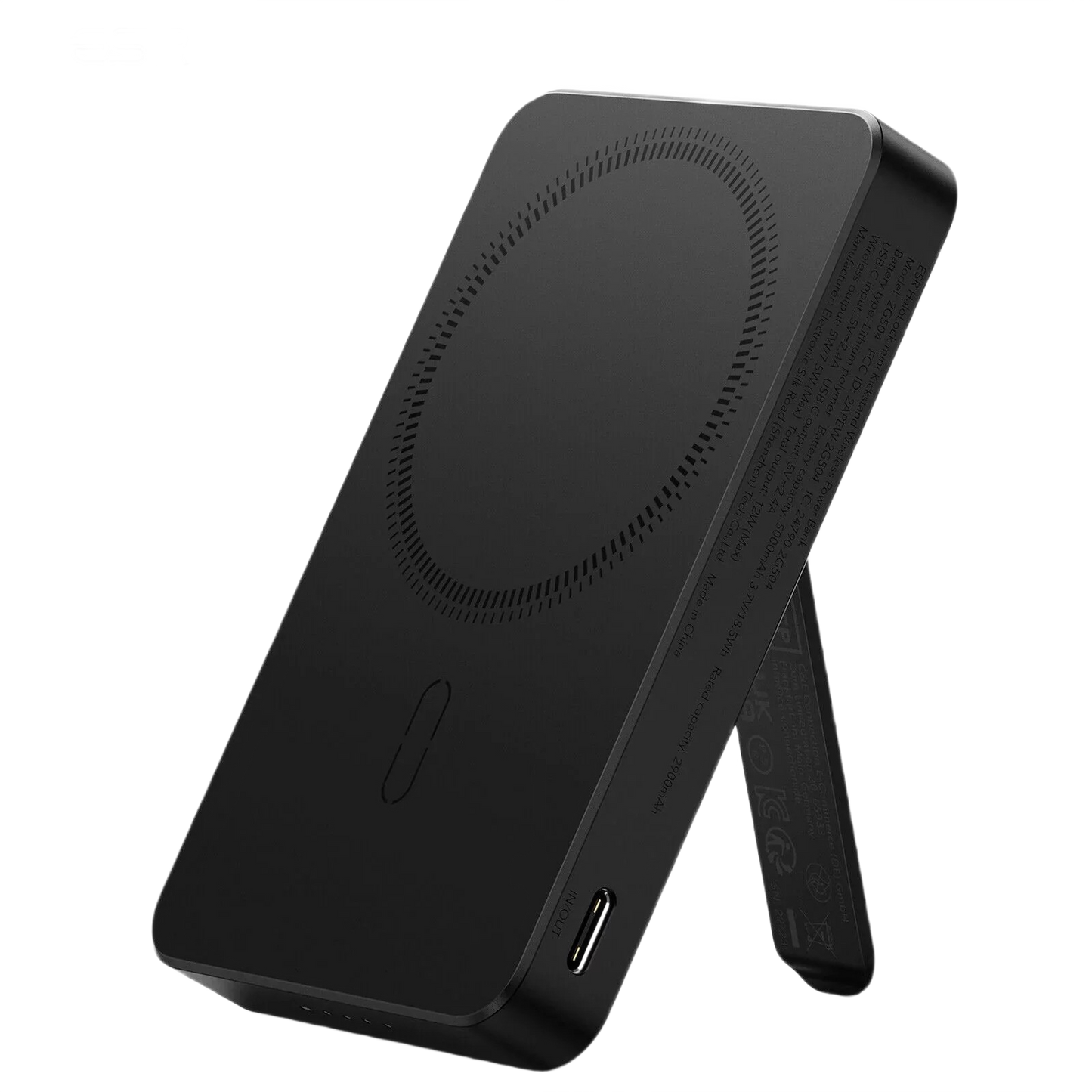 باور بانك لاسلكي ESR هالو لوك - أسود | ESR HaloLock Wireless Power Bank - Black