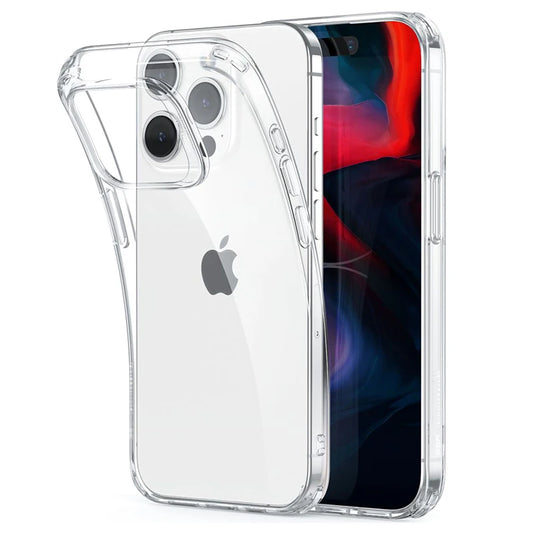 غطاء ESR زيرو شفاف، متوافق مع iPhone 15 Pro - شفاف | ESR Zero Clear Case, Compatible with iPhone 15 Pro, Clear