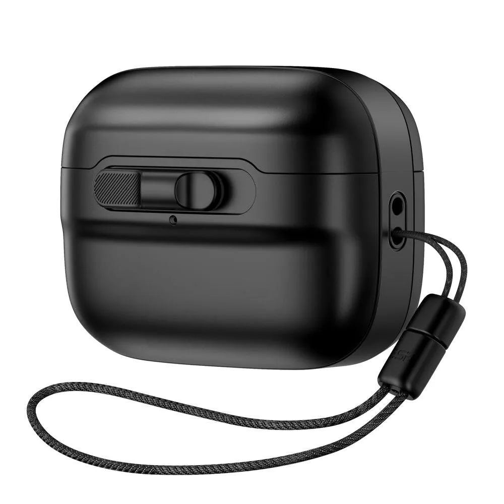 غطاء ESR بولس مغناطيسي (هالو لوك) لأيربودز برو - أسود | ESR Pulse Magnetic Lock Case (HaloLock), Compatible with AirPods Pro, Black
