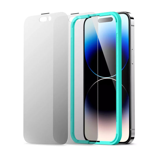 واقي شاشة ESR خصوصية زجاجي متوافق مع iPhone 14/13/13 Pro - عبوتان | ESR Tempered-Glass Privacy Screen Protector, Compatible with iPhone 14/13/13 Pro - 2 Pack
