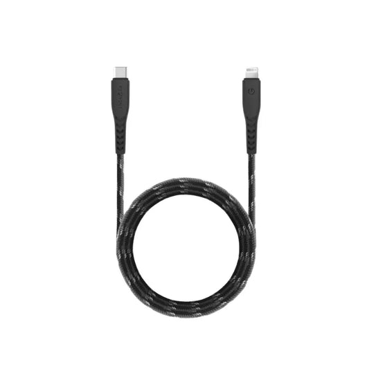 ENERGEA NYLOFLEX CABLE, USB-C TO LIGHTNING C94 MFI 1.5M – GREEN