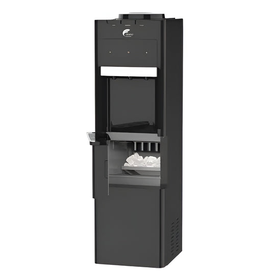Hot & Cold & Ice Water Dispenser (Black) - موزع ماء ساخن وبارد وثلج (أسود)