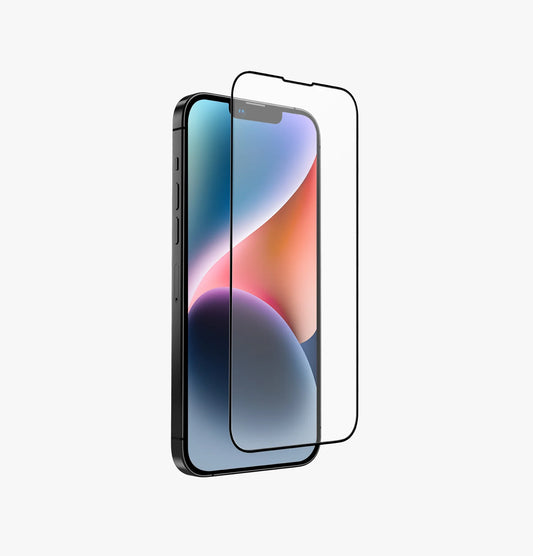 UNIQ OPTIX VIVID CLEAR IPHONE 14 PRO (2022) GLASS SCREEN PROTECTOR - يونيك أوبتكس فيفيد كلير آيفون 14 برو (2022) زجاج حماية الشاشة