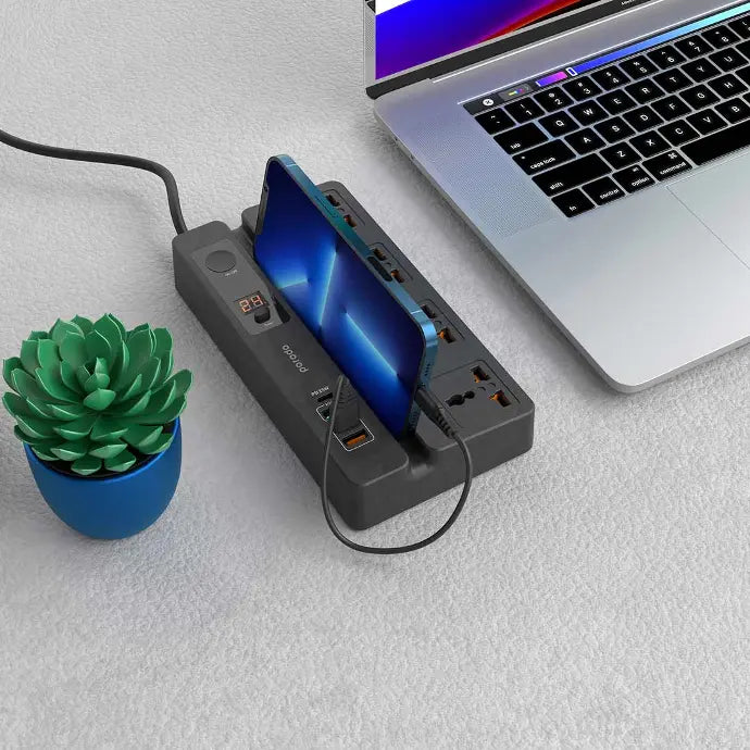 Porodo Multi-Function Socket Digital Timer