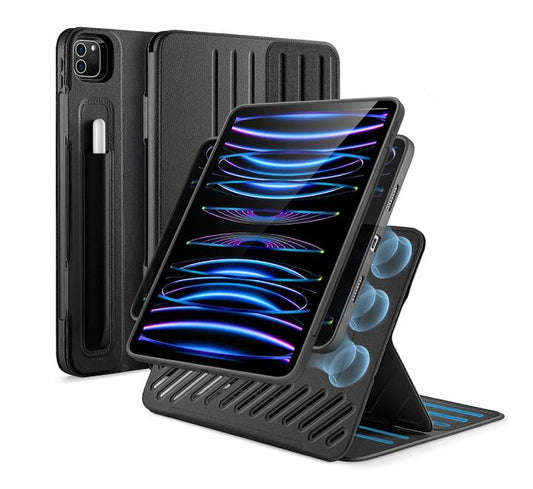 غطاء ESR شيفت مغناطيسي متوافق مع iPad Pro 11 (موديل 2024) - أسود | ESR Shift Magnetic Case, Compatible with iPad Pro 11 2024 - Black