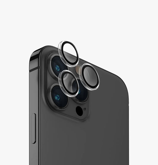 UNIQ OPTIX IPHONE 13 / 13 MINI CAMERA LENS PROTECTOR - GLOSSY CLEAR (CLEAR) - يونيك أوبتكس آيفون 13 / 13 ميني حماية عدسة الكاميرا - لامع شفاف (شفاف)