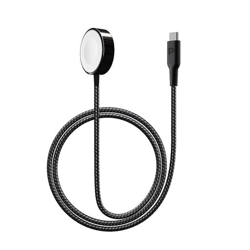 POWEROLOGY Braided Type-C Watch Charger 5W 1.2M