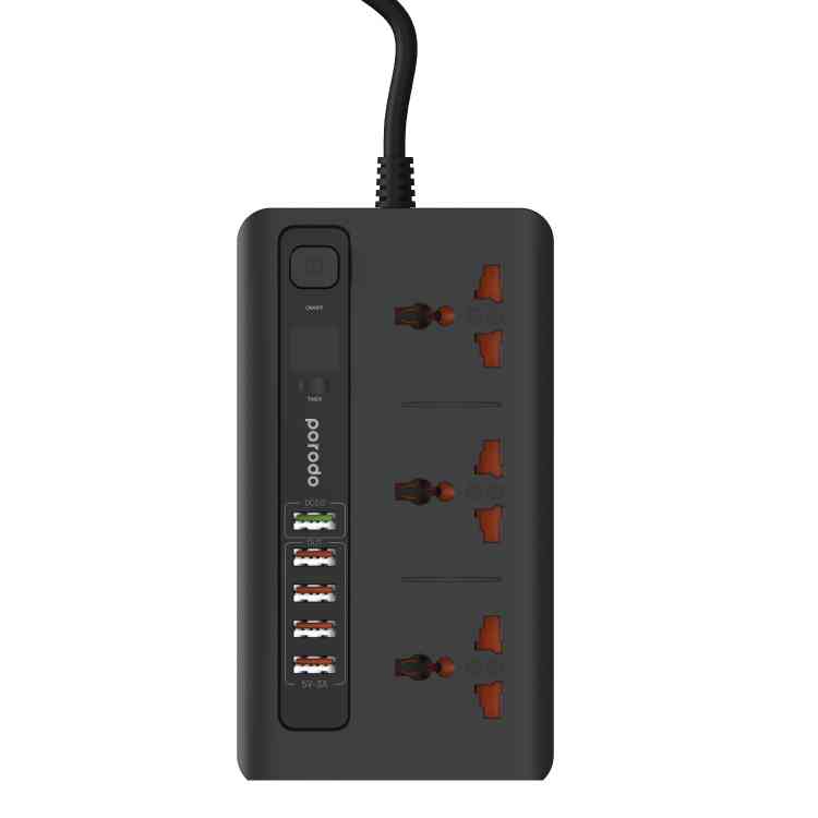PORODO POWER SOCKET&USB HUB