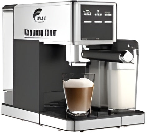Espresso Coffee Maker 1350W (1.2L Water + 0.6L Milk) - ماكينة إسبريسو مع خزان حليب