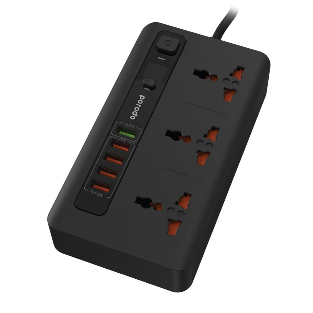 PORODO POWER SOCKET&USB HUB