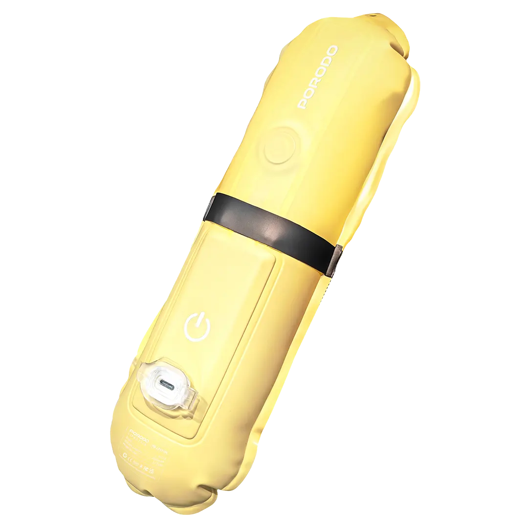 Porodo Lifestyle Inflatable Outdoor Magnetic Tube Light - White