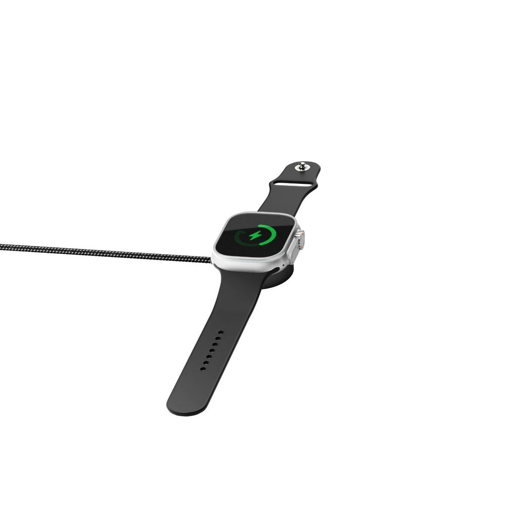 POWEROLOGY Braided Type-C Watch Charger 5W 1.2M