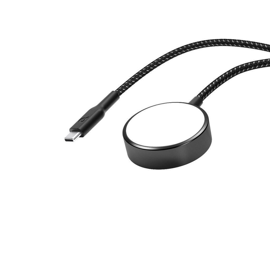 POWEROLOGY Braided Type-C Watch Charger 5W 1.2M