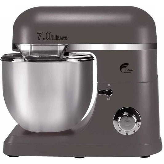 Stand Mixer 7L 1200W (Stainless Steel) - خلاط ستاند 7 لتر 1200 واط (ستانلس ستيل)