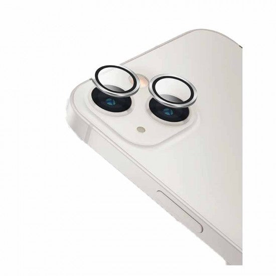 UNIQ OPTIX IPHONE 13 / 13 MINI CAMERA LENS PROTECTOR - STERLING (SILVER) - يونيك أوبتكس آيفون 13 / 13 ميني حماية عدسة الكاميرا - ستيرلينج (فضي)